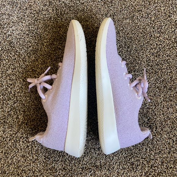 allbirds Lavender Merino Wool The Wool Runners Woman’s Activewear Sneakers 8 - Picture 7 of 9